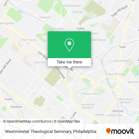 Westminster Theological Seminary map