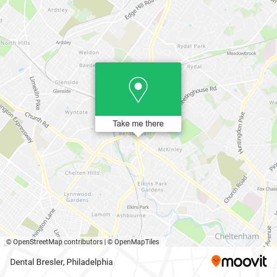 Mapa de Dental Bresler