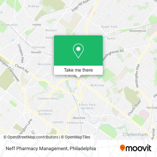 Neff Pharmacy Management map