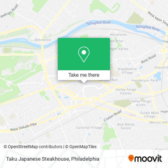 Mapa de Taku Japanese Steakhouse