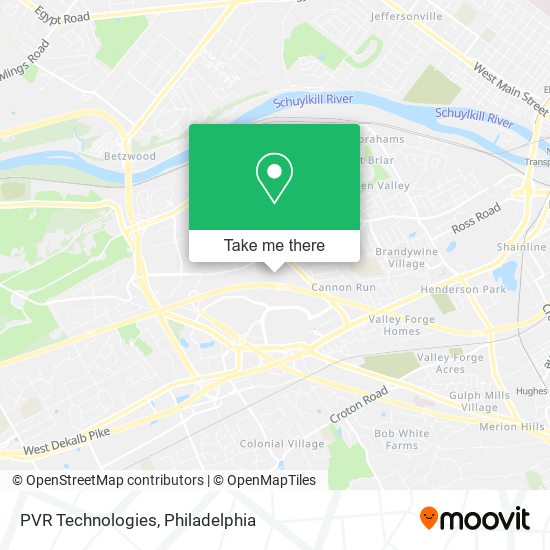 Mapa de PVR Technologies