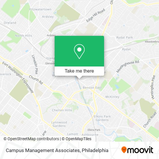 Campus Management Associates map