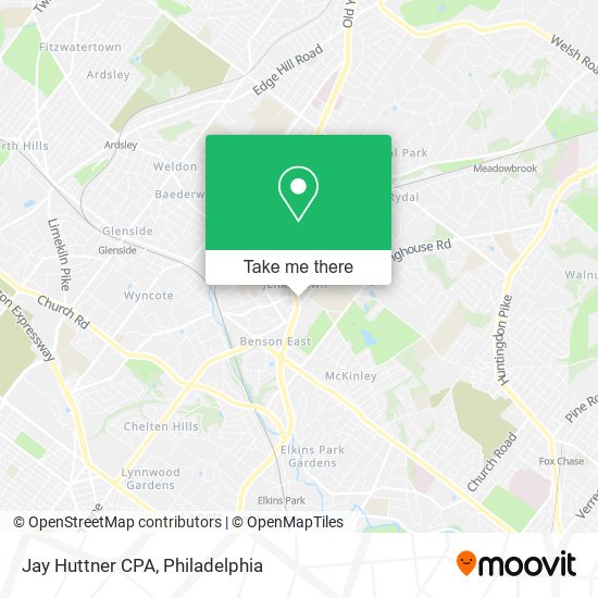 Jay Huttner CPA map