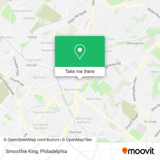 Mapa de Smoothie King