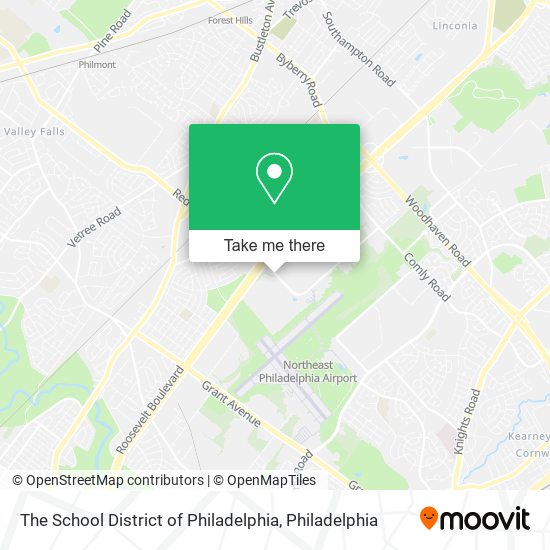 Mapa de The School District of Philadelphia