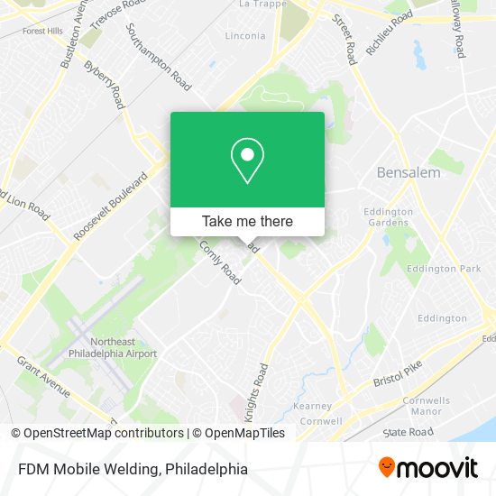 Mapa de FDM Mobile Welding