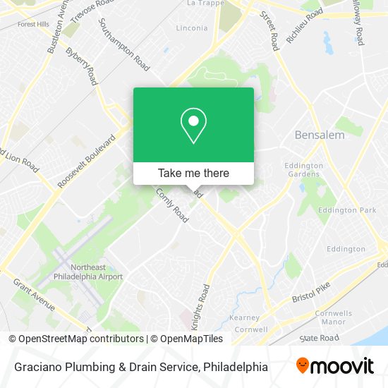 Mapa de Graciano Plumbing & Drain Service