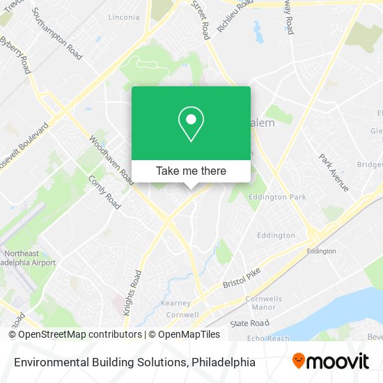 Environmental Building Solutions map