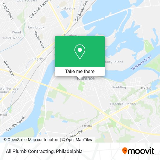 All Plumb Contracting map