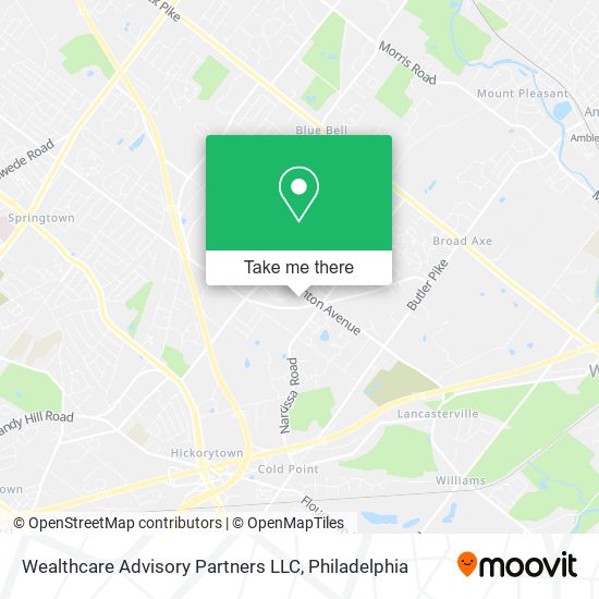 Mapa de Wealthcare Advisory Partners LLC