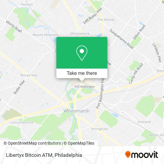 Libertyx Bitcoin ATM map