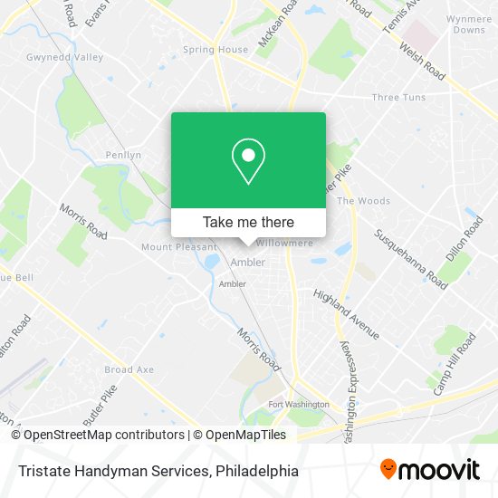 Mapa de Tristate Handyman Services