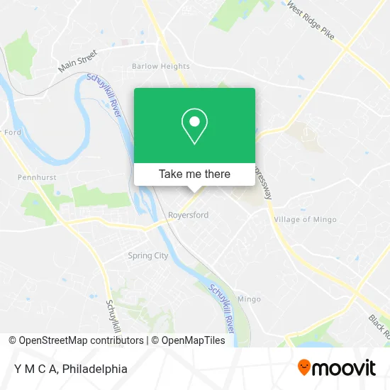 Y M C A map
