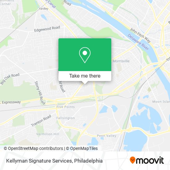 Kellyman Signature Services map