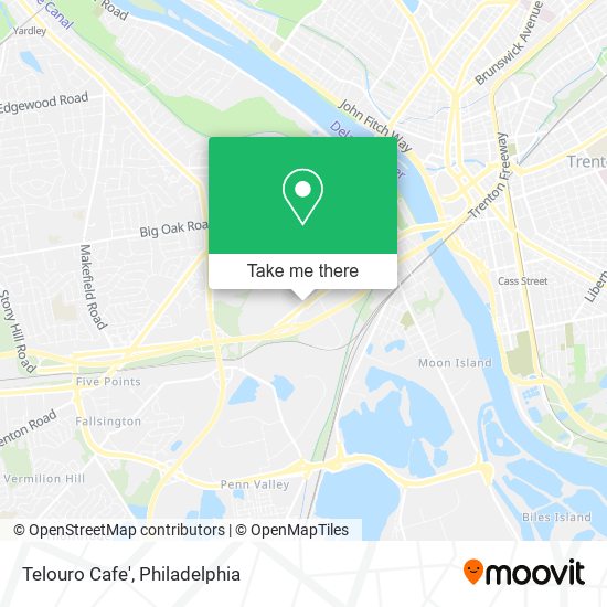 Telouro Cafe' map