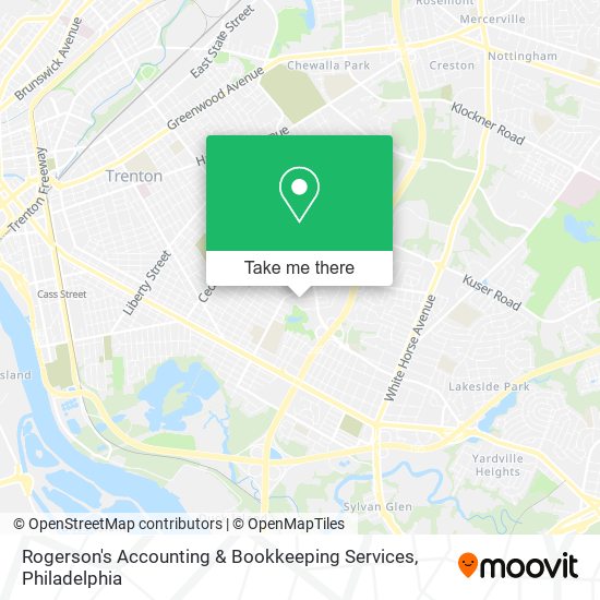 Mapa de Rogerson's Accounting & Bookkeeping Services