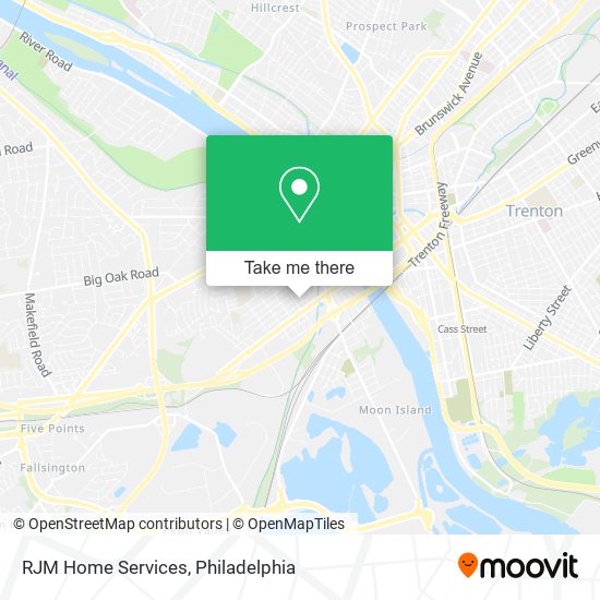 RJM Home Services map