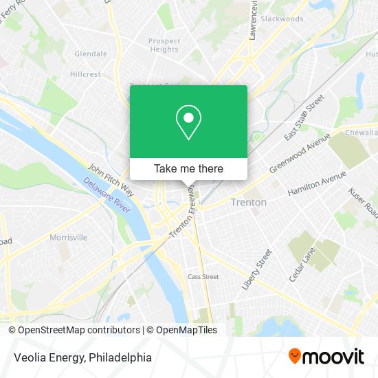 Veolia Energy map