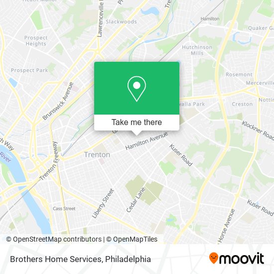 Brothers Home Services map