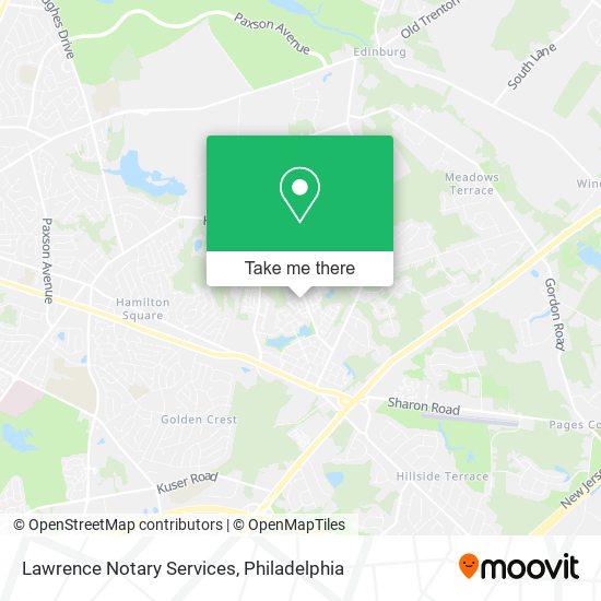 Lawrence Notary Services map