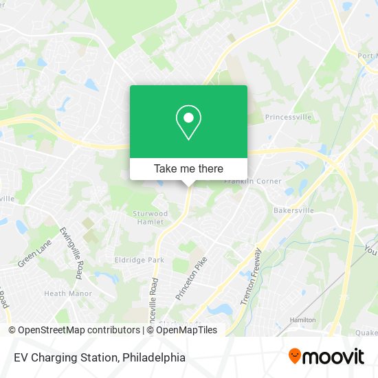 EV Charging Station map