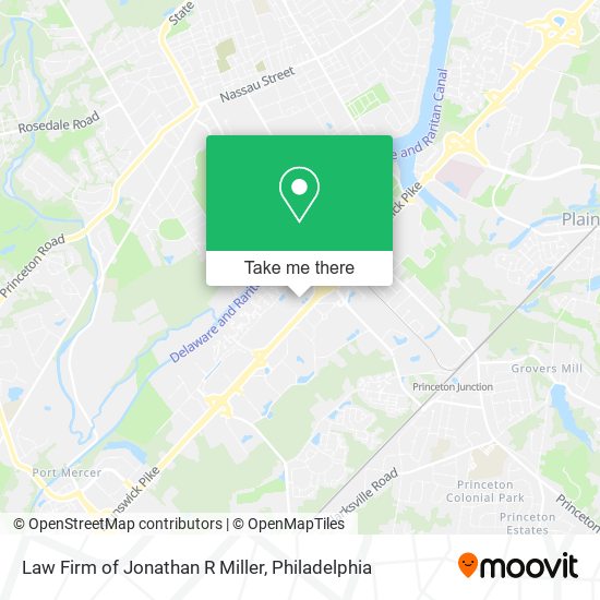 Law Firm of Jonathan R Miller map