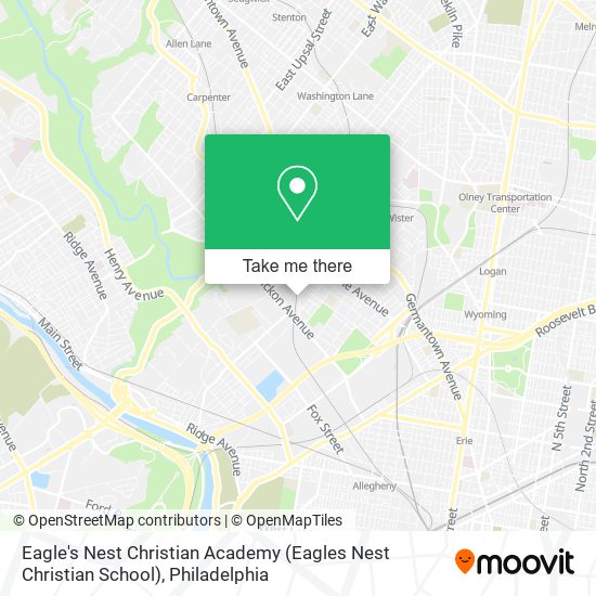 Eagle's Nest Christian Academy (Eagles Nest Christian School) map