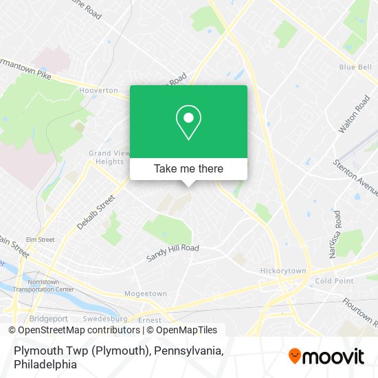 Mapa de Plymouth Twp (Plymouth), Pennsylvania
