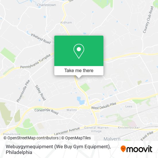 Mapa de Webuygymequipment (We Buy Gym Equipment)