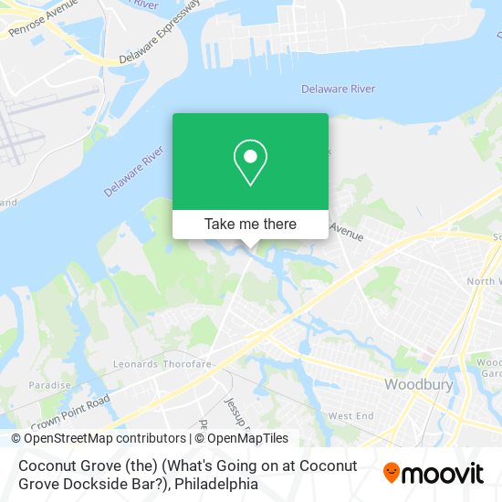Mapa de Coconut Grove (the) (What's Going on at Coconut Grove Dockside Bar?)