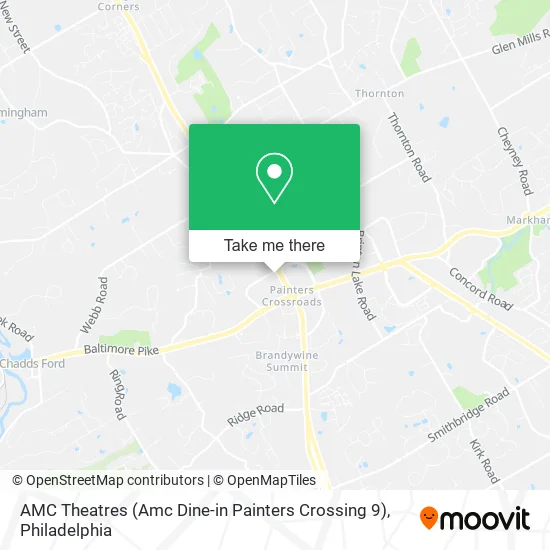 AMC Theatres (Amc Dine-in Painters Crossing 9) map