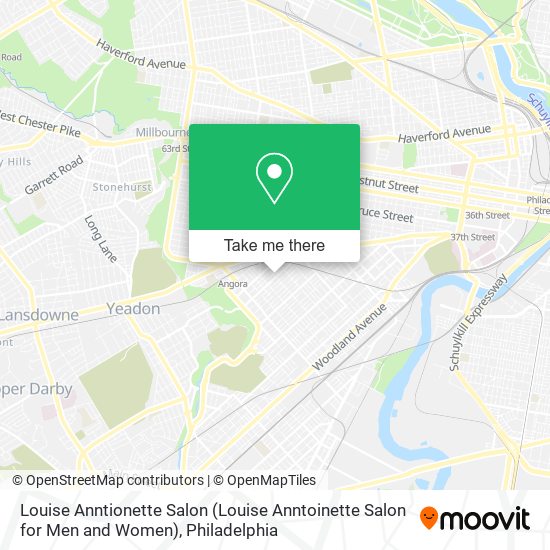 Louise Anntionette Salon (Louise Anntoinette Salon for Men and Women) map
