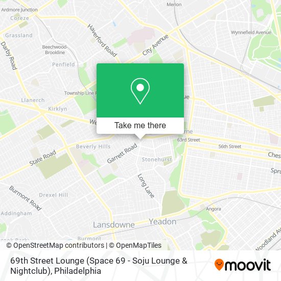 Mapa de 69th Street Lounge (Space 69 - Soju Lounge & Nightclub)
