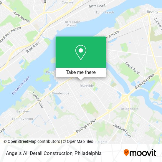 Angel's All Detail Construction map
