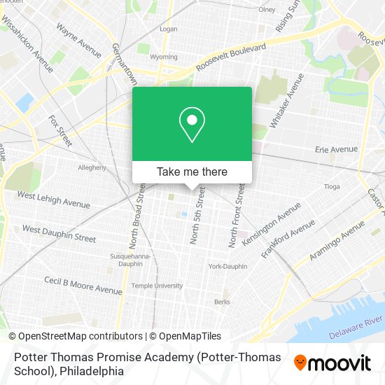 Potter Thomas Promise Academy (Potter-Thomas School) map