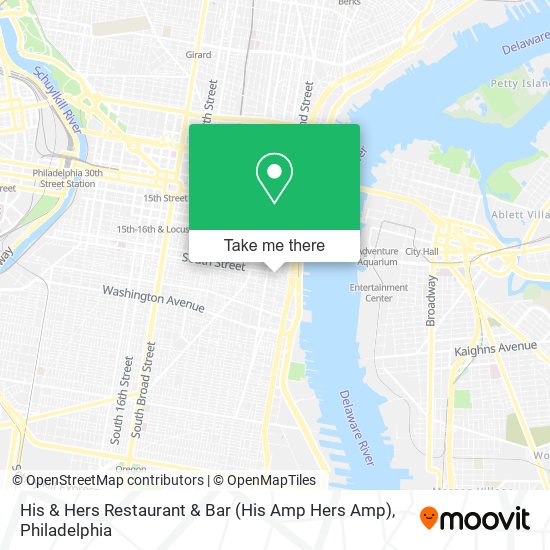 Mapa de His & Hers Restaurant & Bar (His Amp Hers Amp)