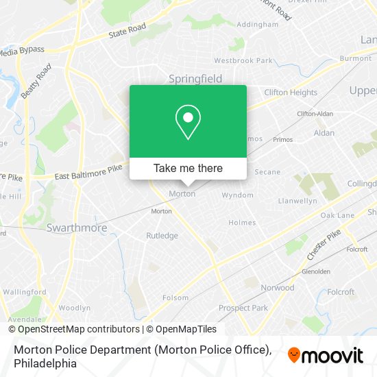 Mapa de Morton Police Department (Morton Police Office)