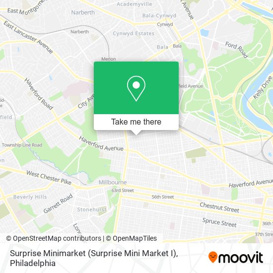 Mapa de Surprise Minimarket (Surprise Mini Market I)