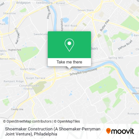 Mapa de Shoemaker Construction (A Shoemaker-Perryman Joint Venture)