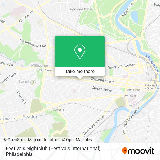 Mapa de Festivals Nightclub (Festivals International)