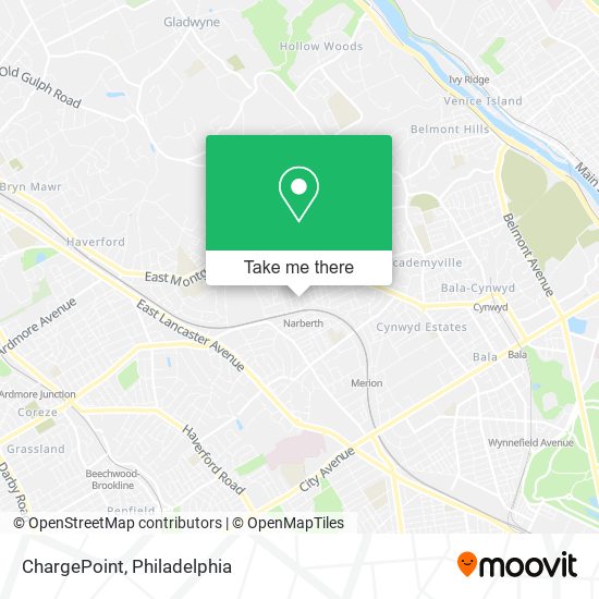 ChargePoint map