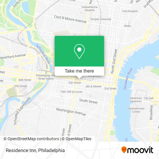 Residence Inn map