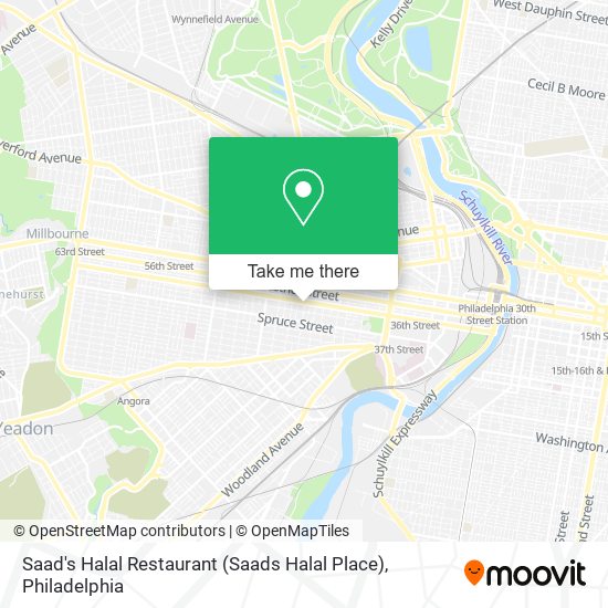 Mapa de Saad's Halal Restaurant (Saads Halal Place)
