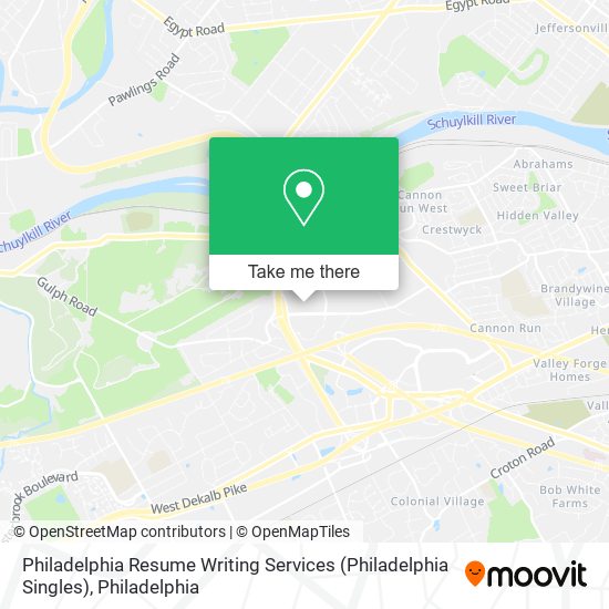 Mapa de Philadelphia Resume Writing Services (Philadelphia Singles)