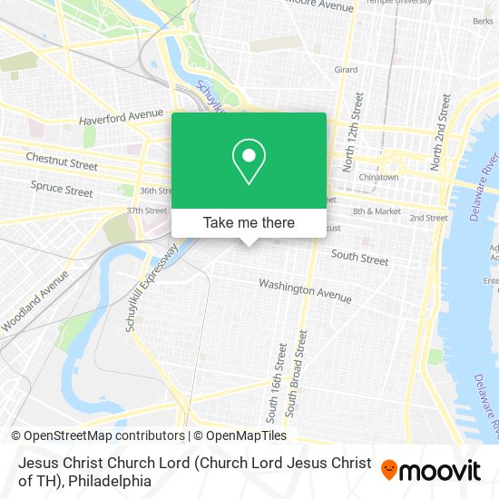Jesus Christ Church Lord (Church Lord Jesus Christ of TH) map