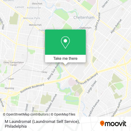 M Laundromat (Laundromat Self Service) map