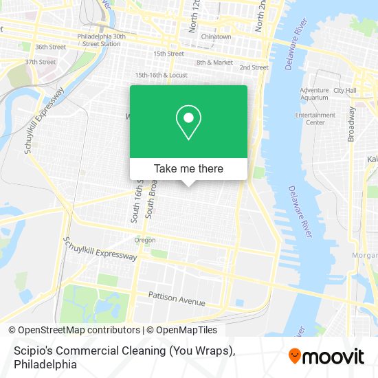 Scipio's Commercial Cleaning (You Wraps) map