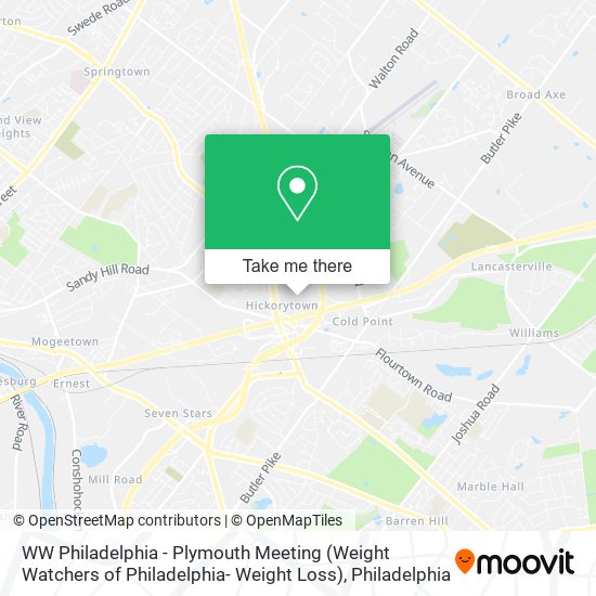 WW Philadelphia - Plymouth Meeting (Weight Watchers of Philadelphia- Weight Loss) map