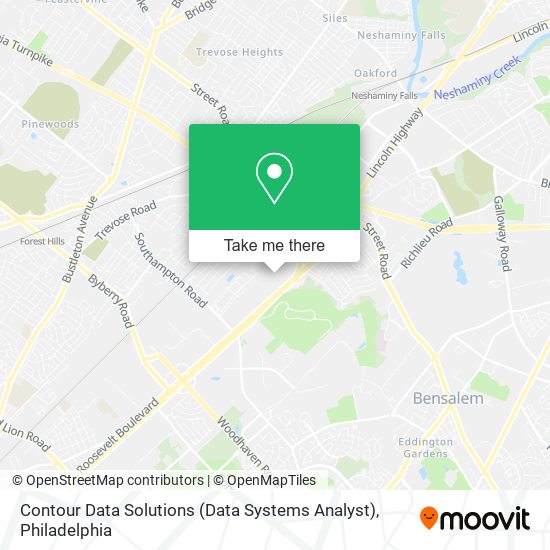 Mapa de Contour Data Solutions (Data Systems Analyst)