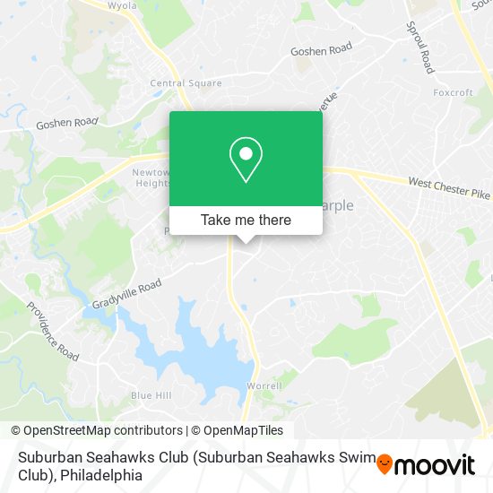 Mapa de Suburban Seahawks Club